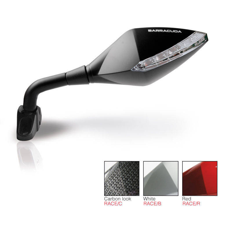 Rétroviseurs clignotants Race-Indicator orange Barracuda (paire) - vue 2